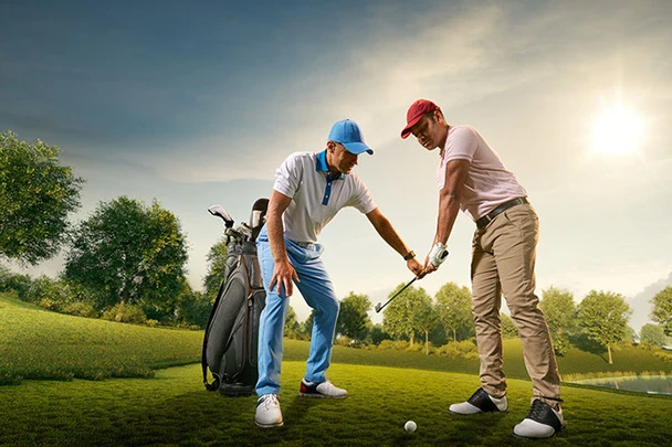 DianaMedicalSport | Kooperation mit der Golfanlage in Bad Bevensen Zwei Golfer auf der Golfanlage in Bad Bevensen