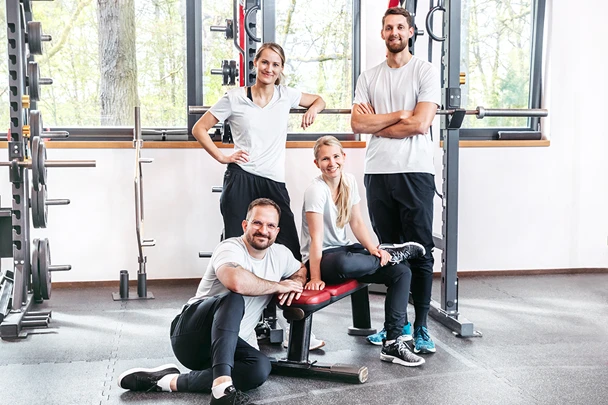 Trainer-Team des DianaMedicalSports Bad Bevensen.